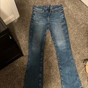 American Eagle Outfitters Blue Flare Jeans